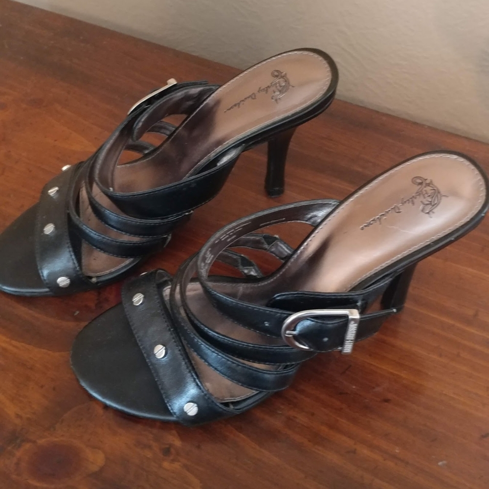 Harley Davidson Heel Sandals